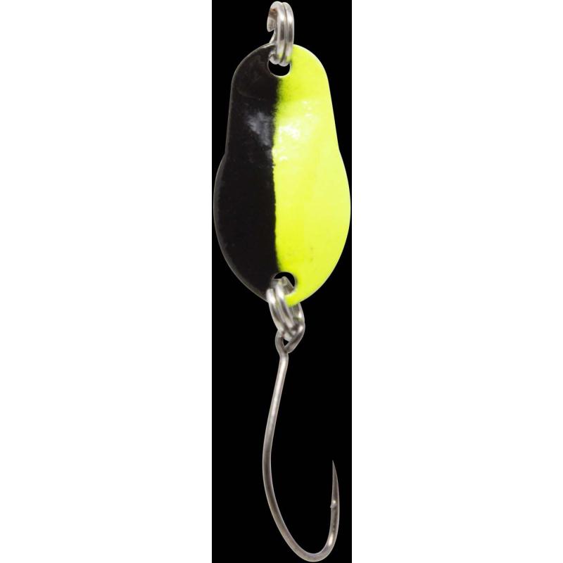 Fishing Tackle Max Spoon Track 0,7gr. schwarz chartreuse/weiß