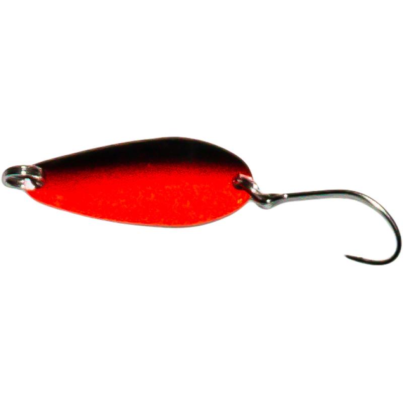 Lion Sports Torpedo Trout Spoon 1,7 g rouge / noir