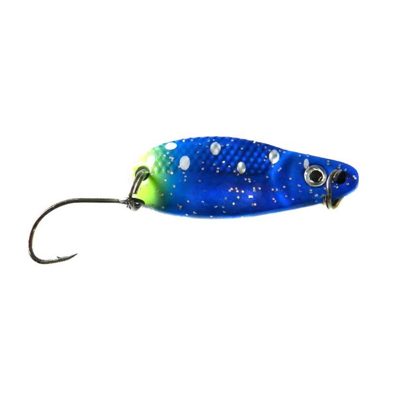 Paladin Trout Spoon The Eye 3,9g blue yellow / black silver