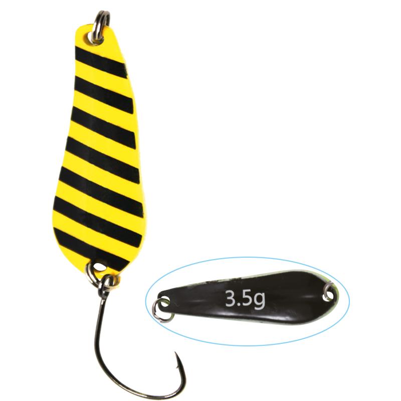 Paladin Trout Spoon XII 3,5g black yellow / black
