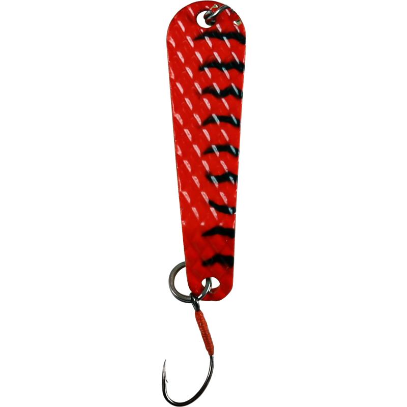 Paladin Trout Spoon Angle rouge noir / or