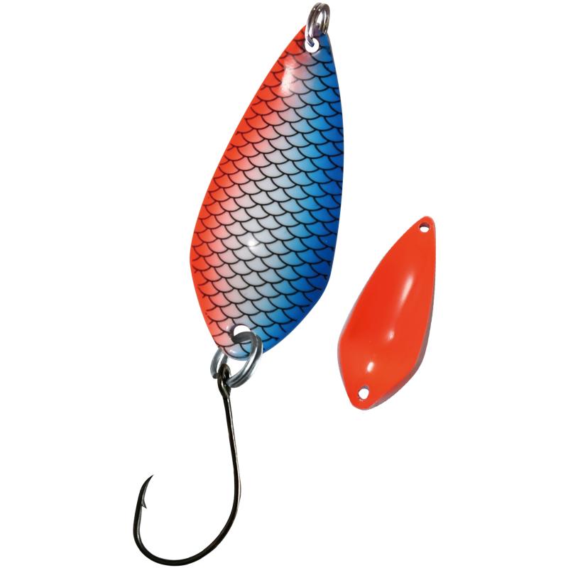 Paladin Trout Spoon Heavy Scale 4,4g bleu-rouge / rouge
