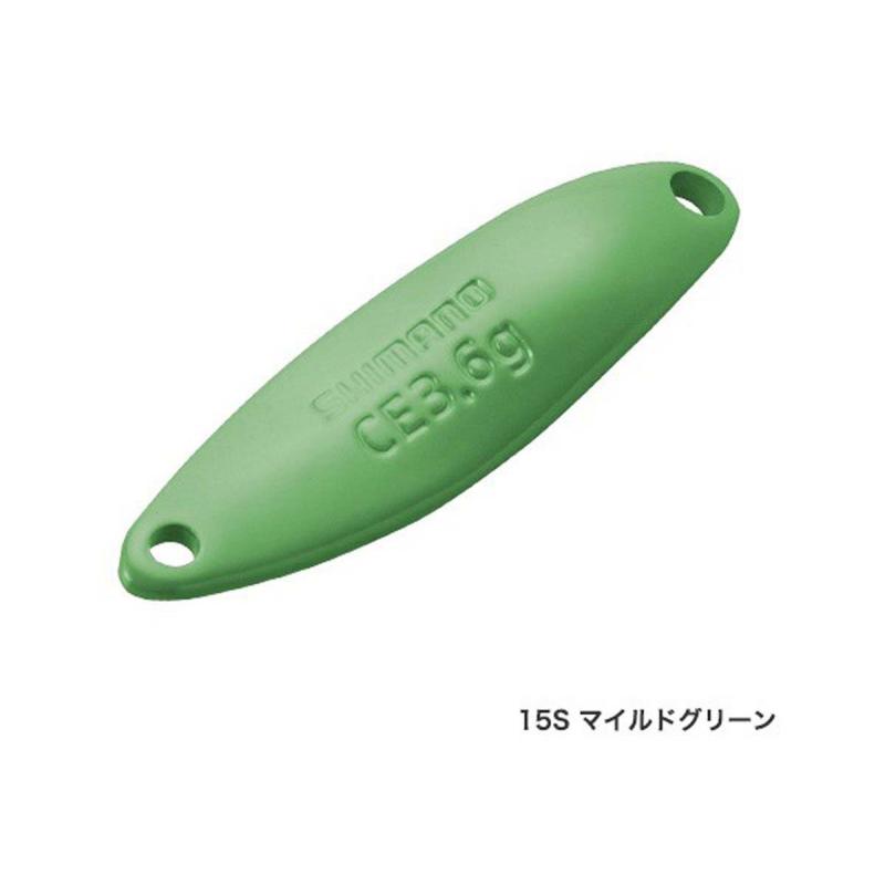 Shimano Cardiff Slim Swimmer Ce4.4g vert doux