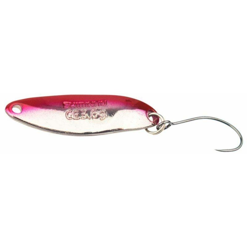 Shimano Cardiff Slim Swimmer Ce4.4g rood Zilver