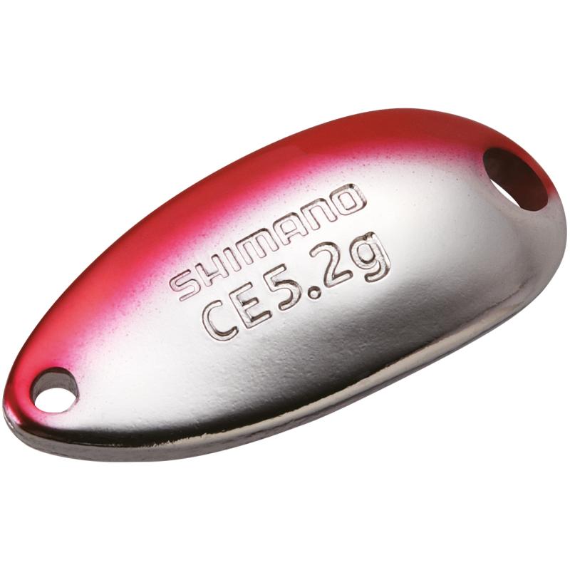 Shimano Cardiff Roll Swimmer Ce4.5g rood Zilver