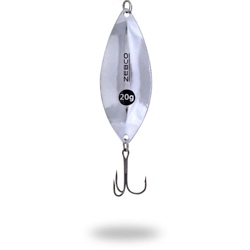 Zebco 20g 10cm Trophy Z-Fat Spoon silver sinking