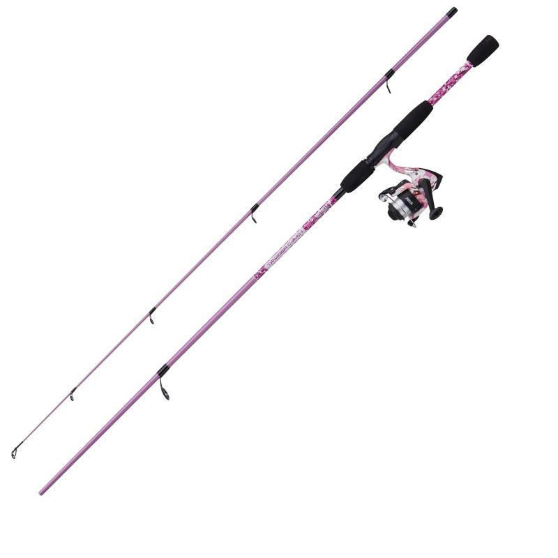 Mitchell Tanager Roze Camo II 212 7-20g Spin Cmb 2,10m