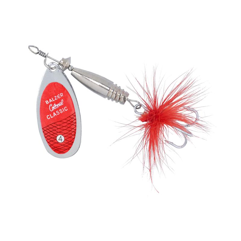 Balzer Colonel Spinner Classic rouge Paillettes 7g