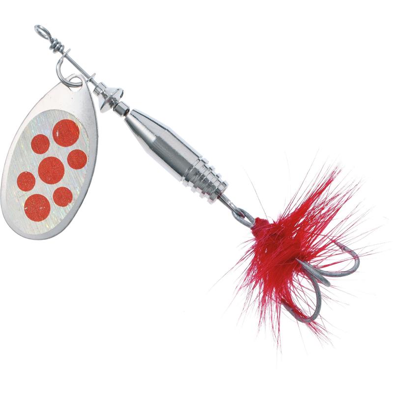 Balzer Colonel Spinner Classic silver red dots 10g