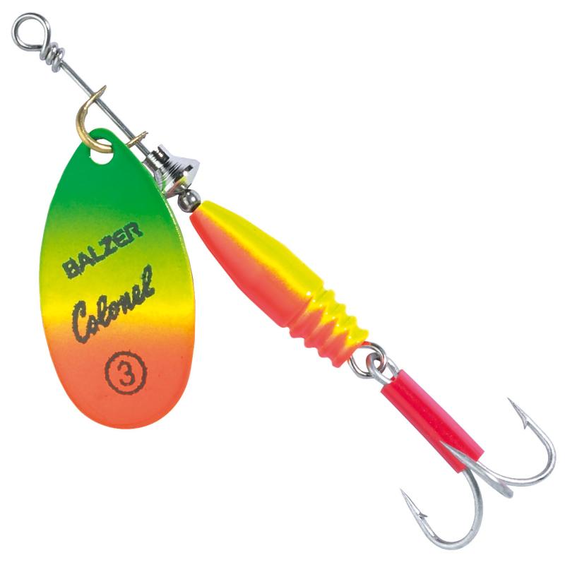 Balzer Colonel Classic Fluo red-yellow-green 7g