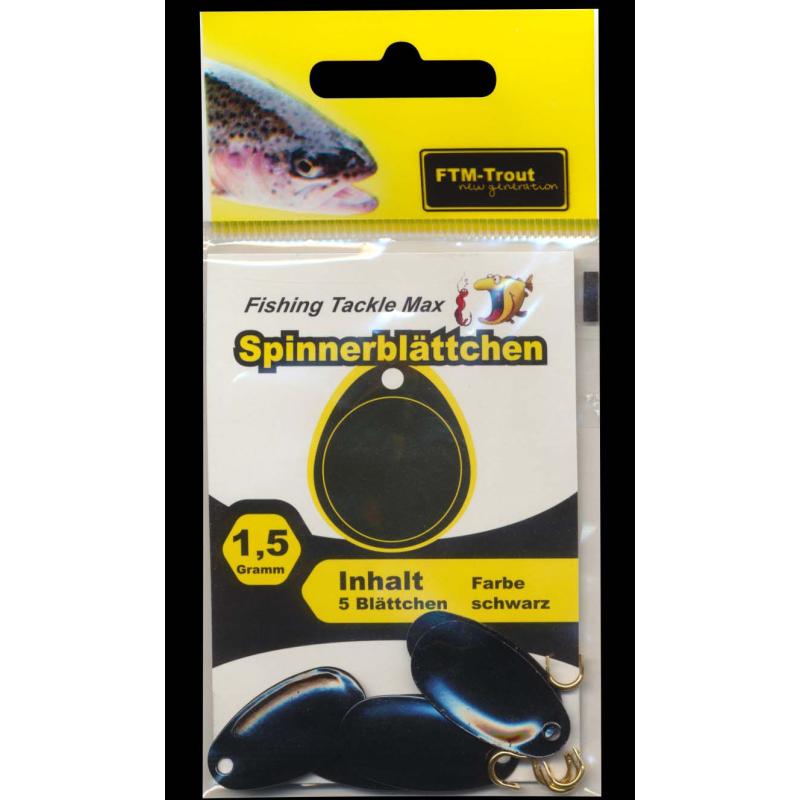 Papiers spinner FTM-Trout New Generation noirs