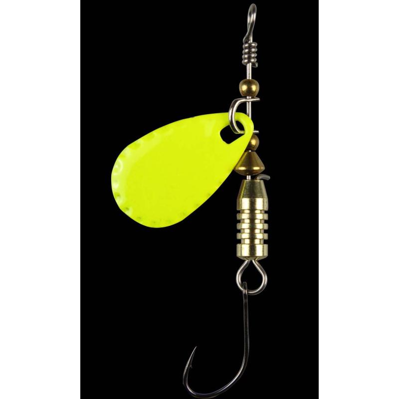 Fishing Tackle Max trout spoon 4,0 gr. yellow/pink