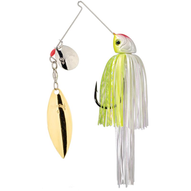 Strike King Hack Attack Heavy Cover Spinnerbait Chartreuse / White 21.3G