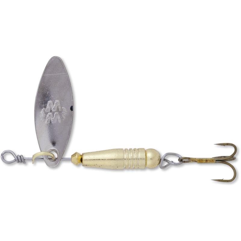 Zebco 8,0g Waterwings River Spinner silber