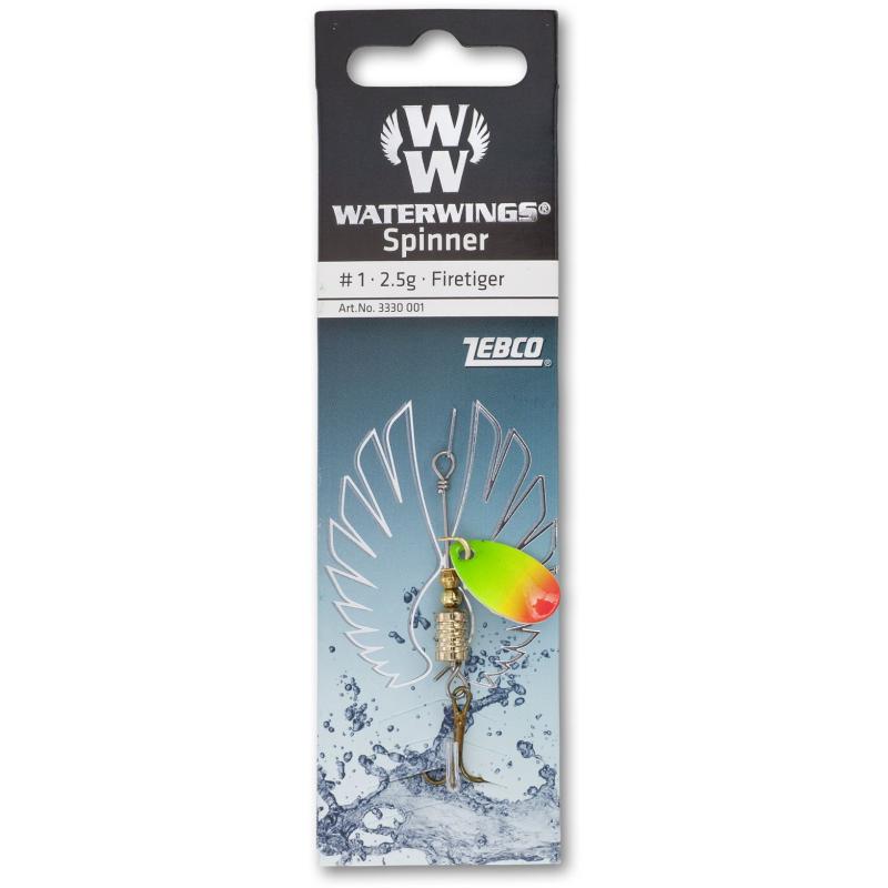 Zebco 2,5g Waterwings Spinner firetiger
