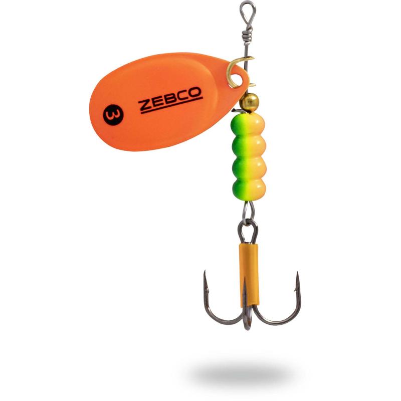 Zebco 9g Trophy Z-Blade No. 4 naufrage argent/orange