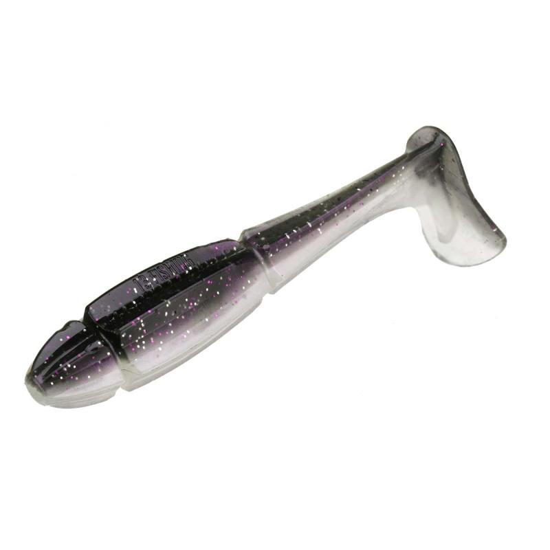 13 Churro de pêche 4.25" 10,8 cm Violet.Pluie