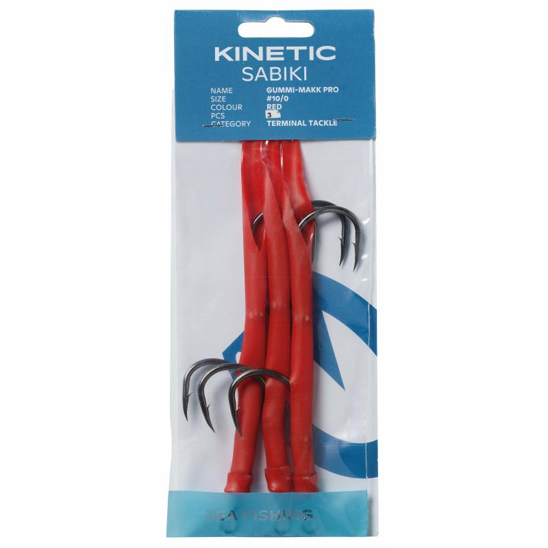 Kinetic Rubber Makk Pro #10/0 Red