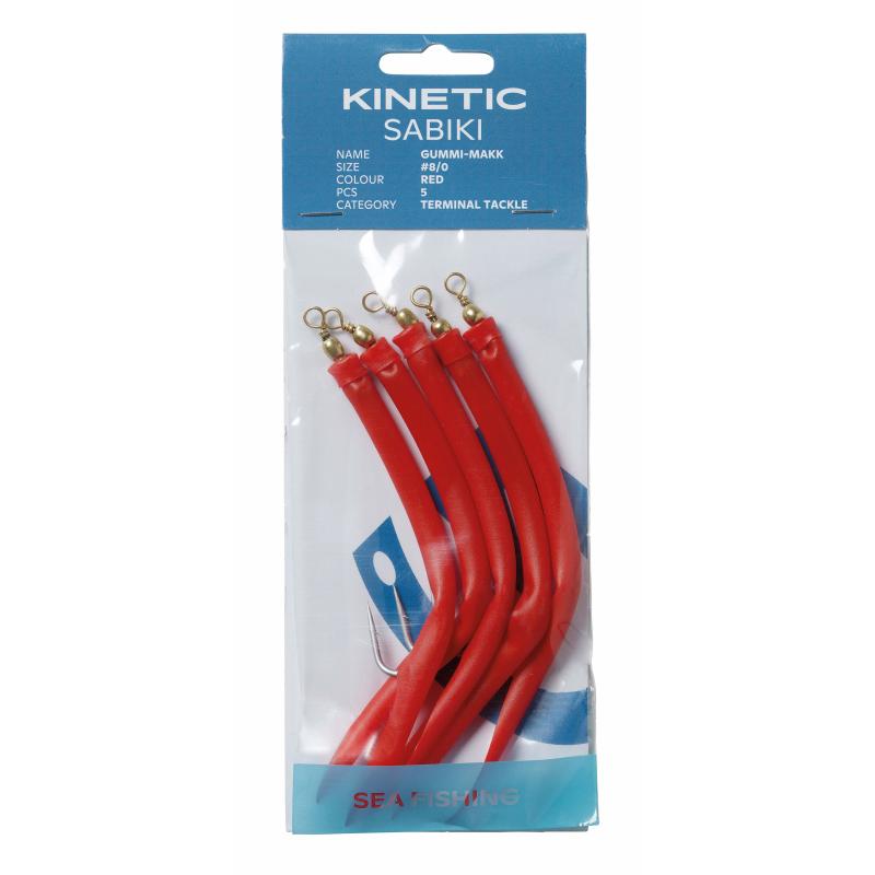 Kinetic Rubber Makk #6/0 Red