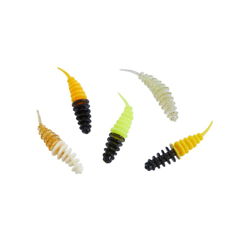 Balzer Trout Collector Trout Worms Mix 2 Garlic 5cm