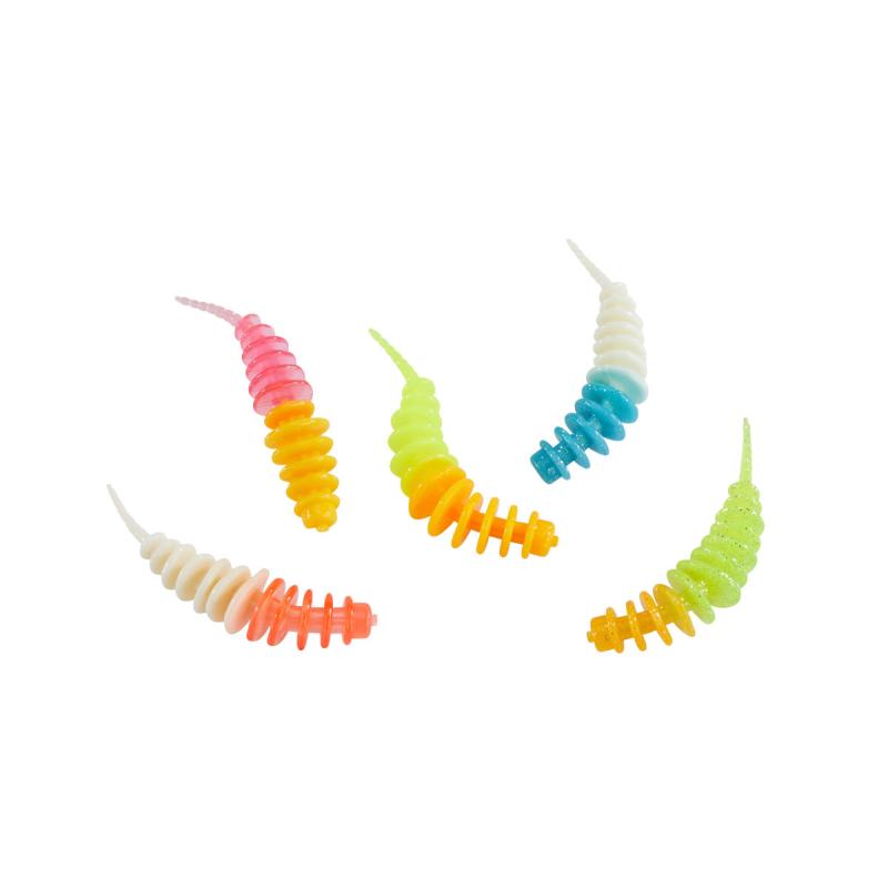 Balzer Trout Collector Trout Worms Mix 4 Fromage Doux 5cm