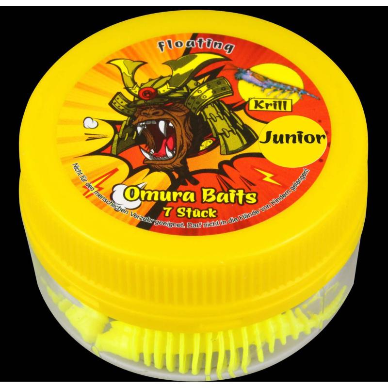 Omura Baits Omura Baits Pongo -Junior- Krill jaune fluo UV 0,8gr. 4,5 cm