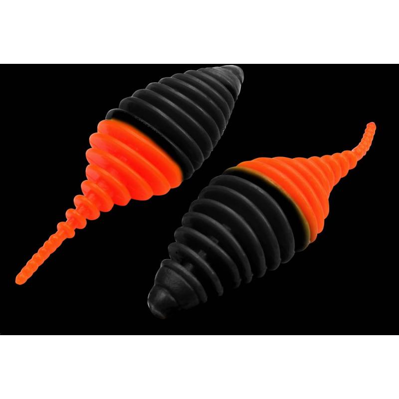Omura Baits Omura Baits Pongo -Junior- knoflook zwart/neon oranje