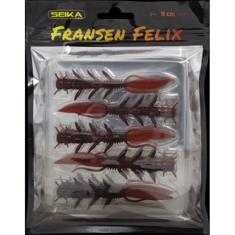 Seika Pro Fringe Felix Craw Red 11cm