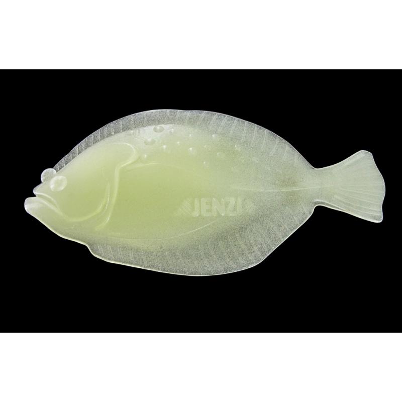 JENZI flounder rubber fish color C 11,5 cm