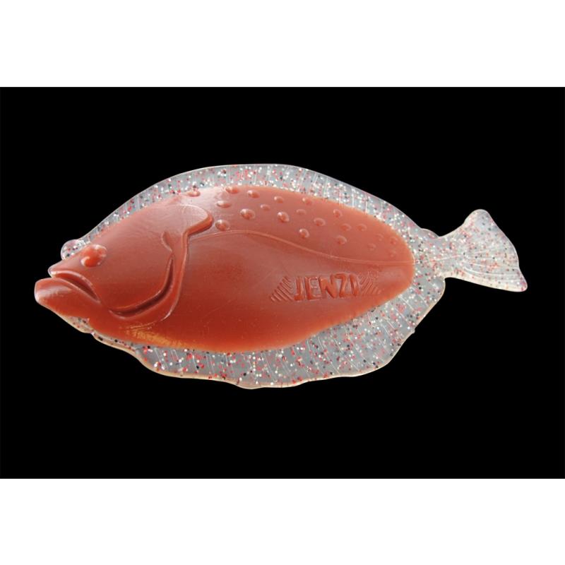 JENZI flounder rubber fish color D 11,5 cm