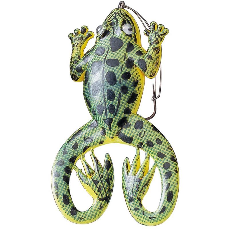 JENZI Jack's Rubber Froggy avec crochet à herbes 10 g 80 mm couleur B