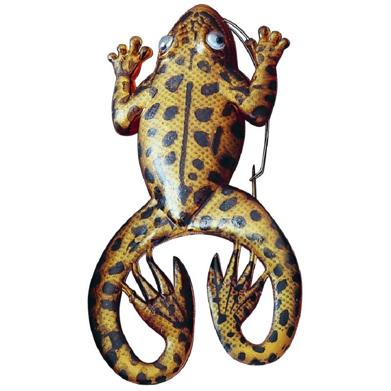 JENZI Jack's Rubber Froggy avec crochet à herbes 10 g 80 mm couleur C