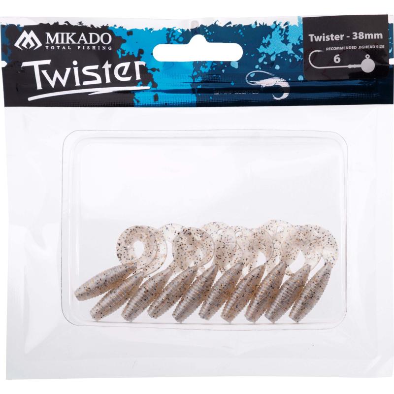 Mikado Twister 38mm/ Perle Poivre .
