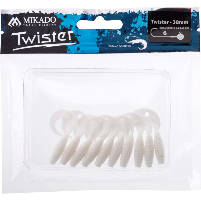 Mikado Twister 38mm/ White .
