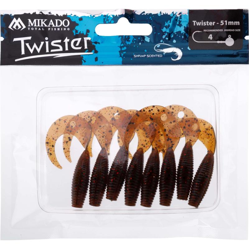 Mikado Twister 51mm/ Marron Citrouille .