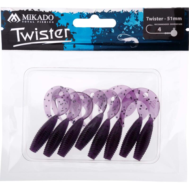 Mikado Twister 51mm/Grape.