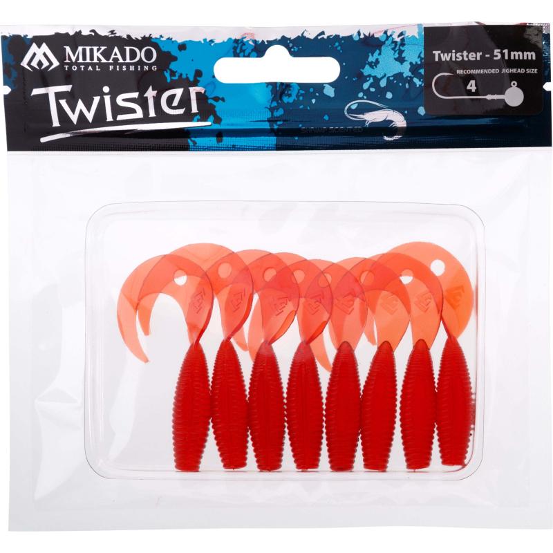 Mikado Twister 51mm/ Rouge .