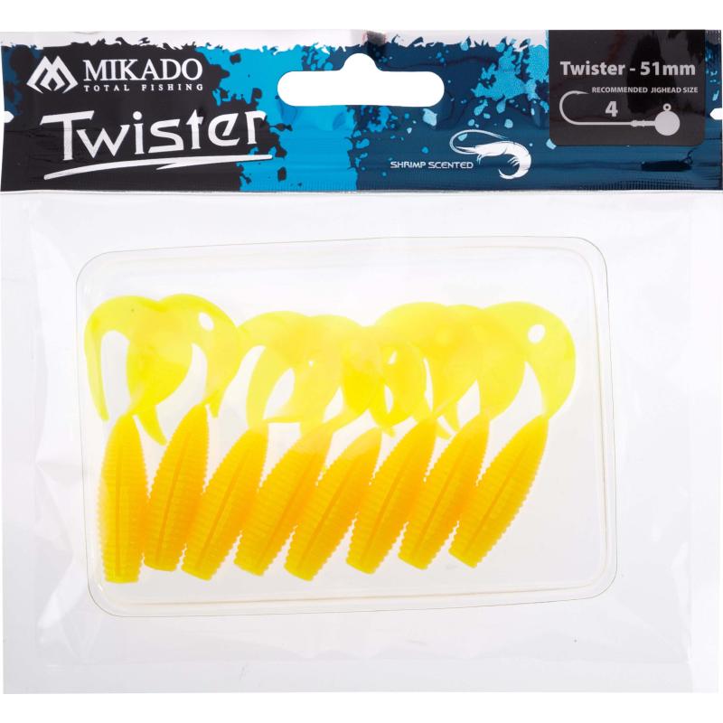 Mikado Twister 51mm/ Geel .