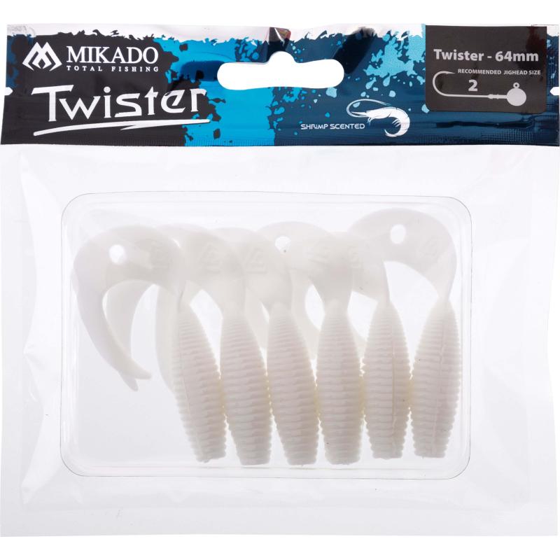Mikado Twister 64mm/White.