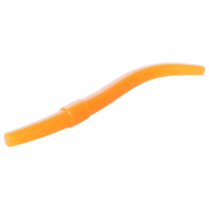 Mikado M-Area Long Worm- 70mm/Orange .