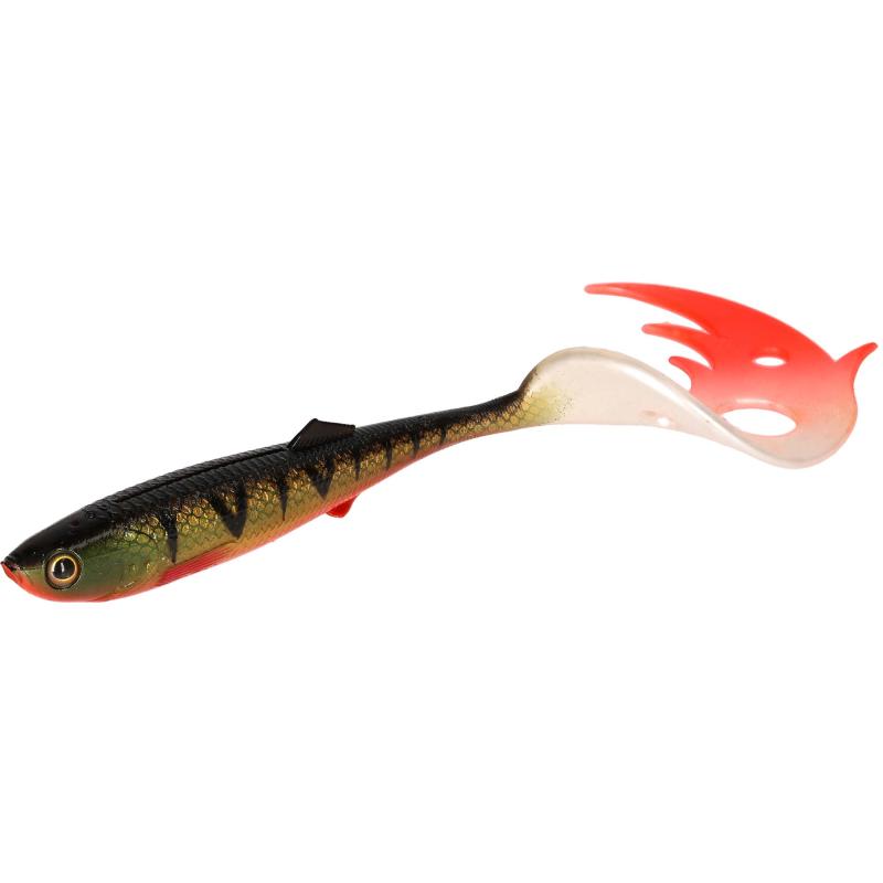 Mikado Sicario Pike Tail 8.5cm/Bloody Perch .