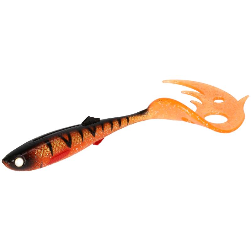 Mikado Sicario Pike Tail 8.5cm/Orange Perch.