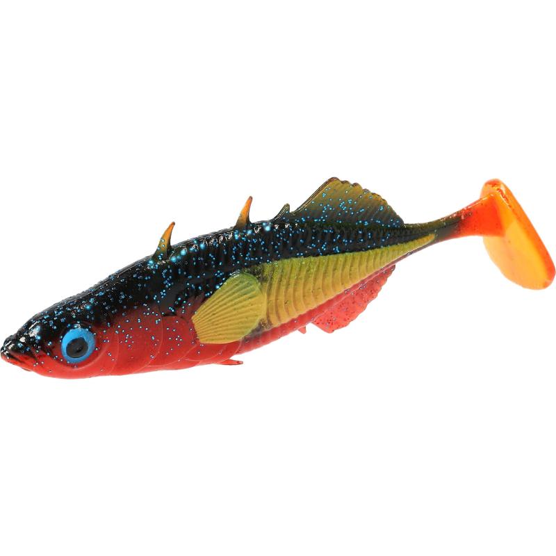 Mikado Köder - Real Fish Stickleback 5cm / Red Killer - 5 Stck.
