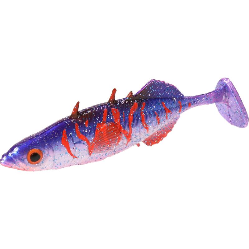 Mikado Köder - Real Fish Stickleback 8cm / Bloody Violet - 5 Stck.