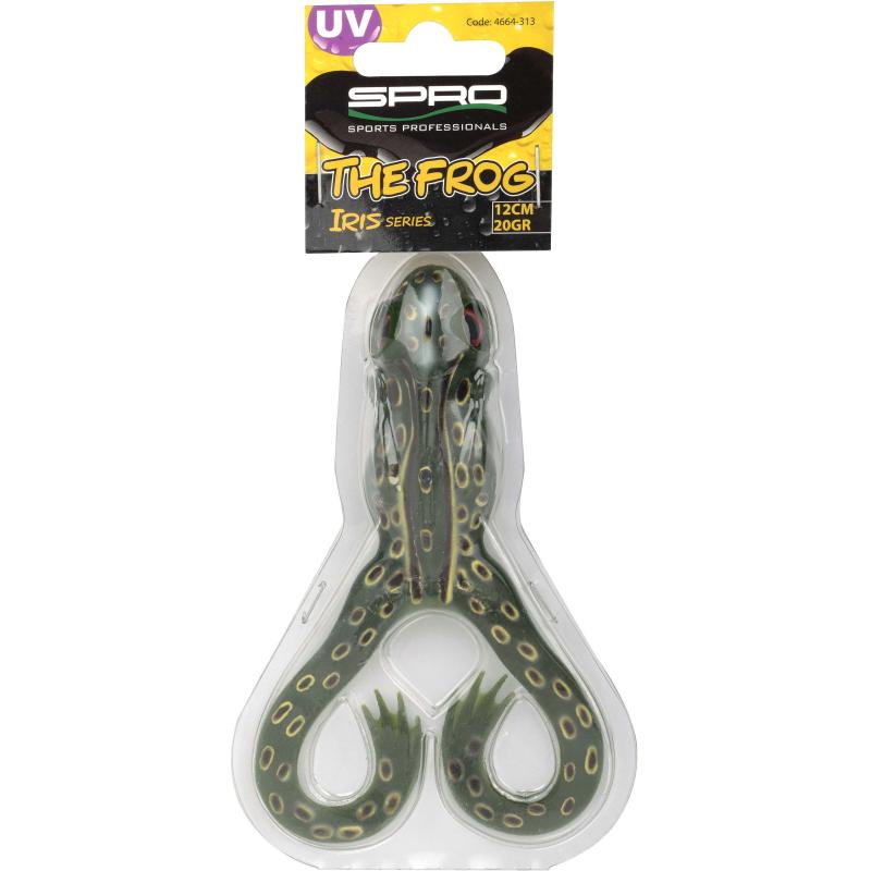 Spro Iris The Frog 10cm Natural Green Frog