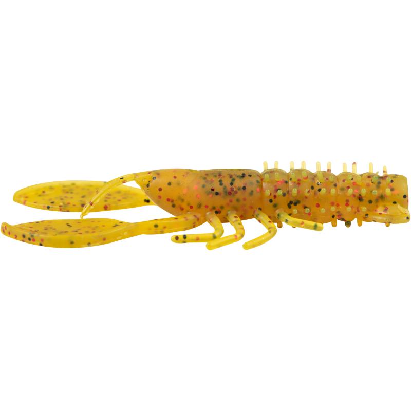 Fox Rage Creature Crayfish 9cm / 2.75 "Uv Golden Glitter X 6Pcs