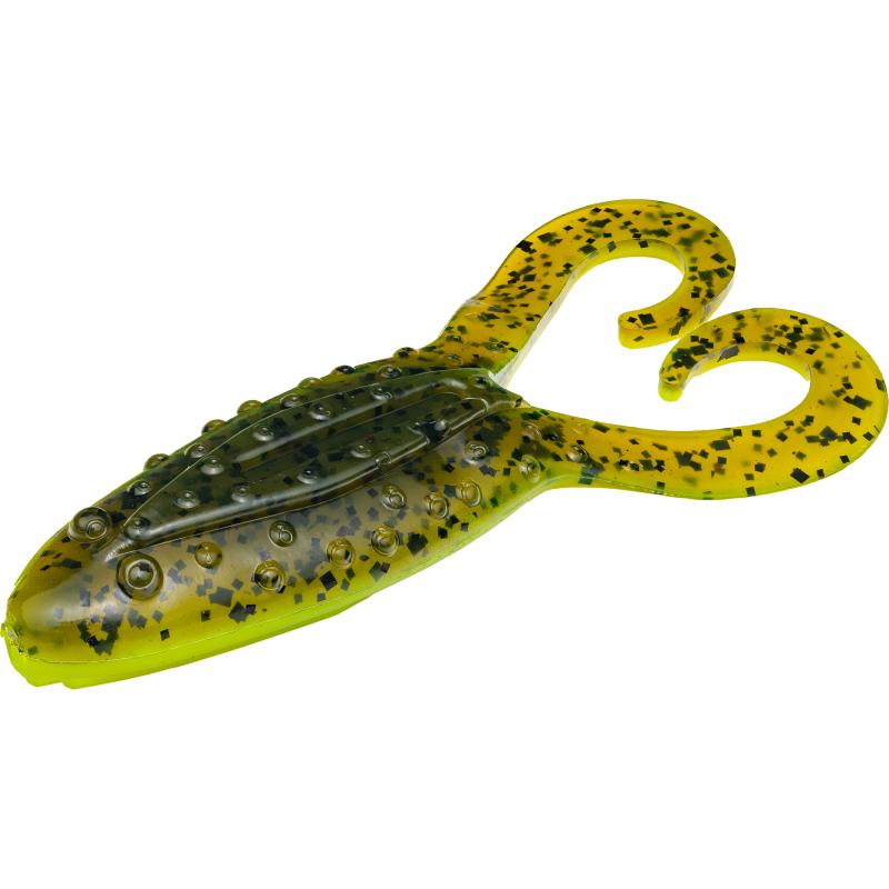 Strike King Gurgle Crapaud Vert Citrouille Chartreuse Ventre 9.5cm
