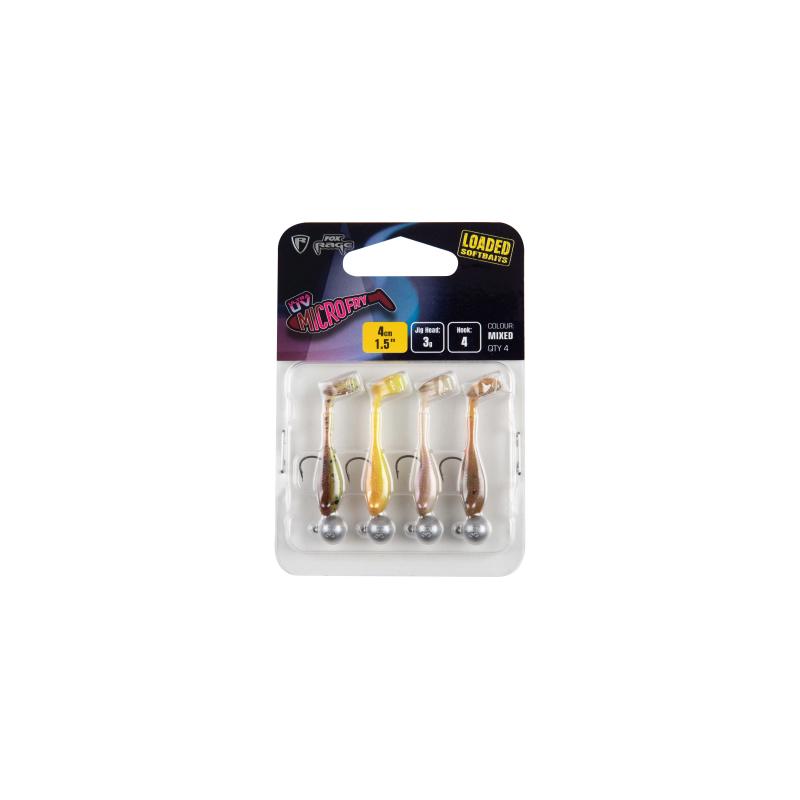 FOX RAGE Micro Fry Mixed UV Color Pack LOADED