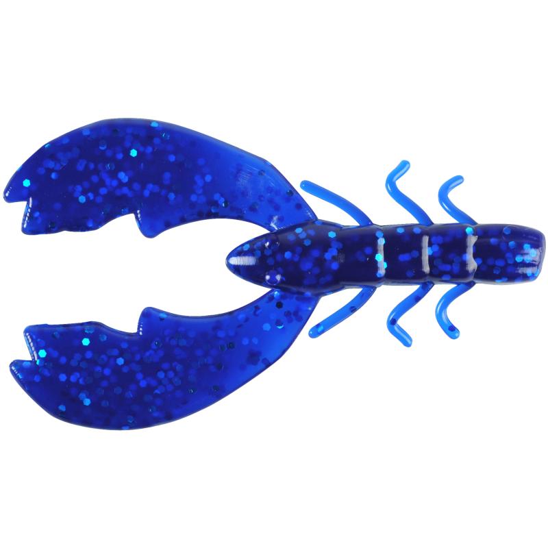 Berkley PowerBait Chigger Craw Sapphire Blue 10cm 9Stk.