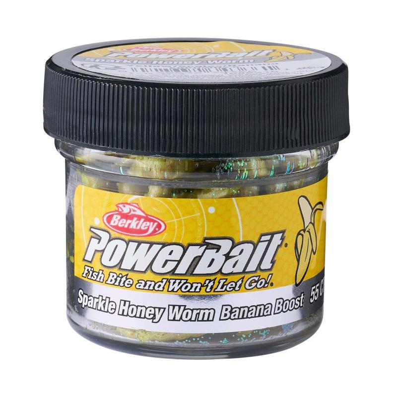 Berkley POWERBAIT POWER Honey Worm 2.5Cm Jaune/Écailles